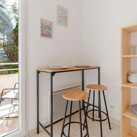 Nid Douillet - A 2min - Calme Apartman